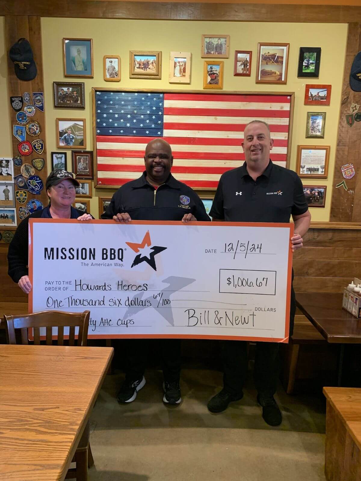 Donation image from Mission BBQ